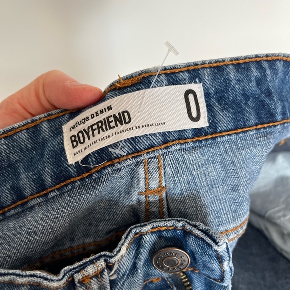 Refuge denim Blue Distressed Jeans size 0 - Picture 4 of 4